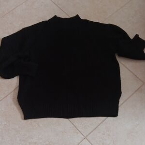 No Tag. New.Black Cozy Wintet Sweater.Size M